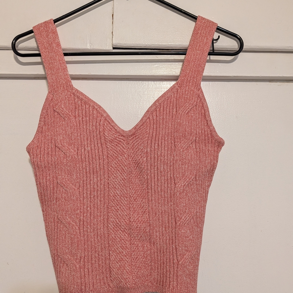 Express Coral Knit Camisole